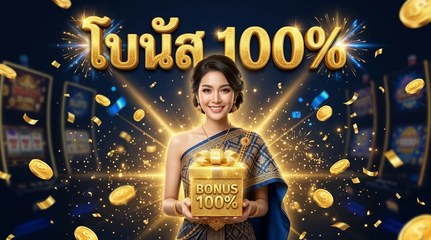 โบนัสต้อนรับสมาชิกใหม่ 100% สล็อตเว็บตรงแท้ แตกง่าย